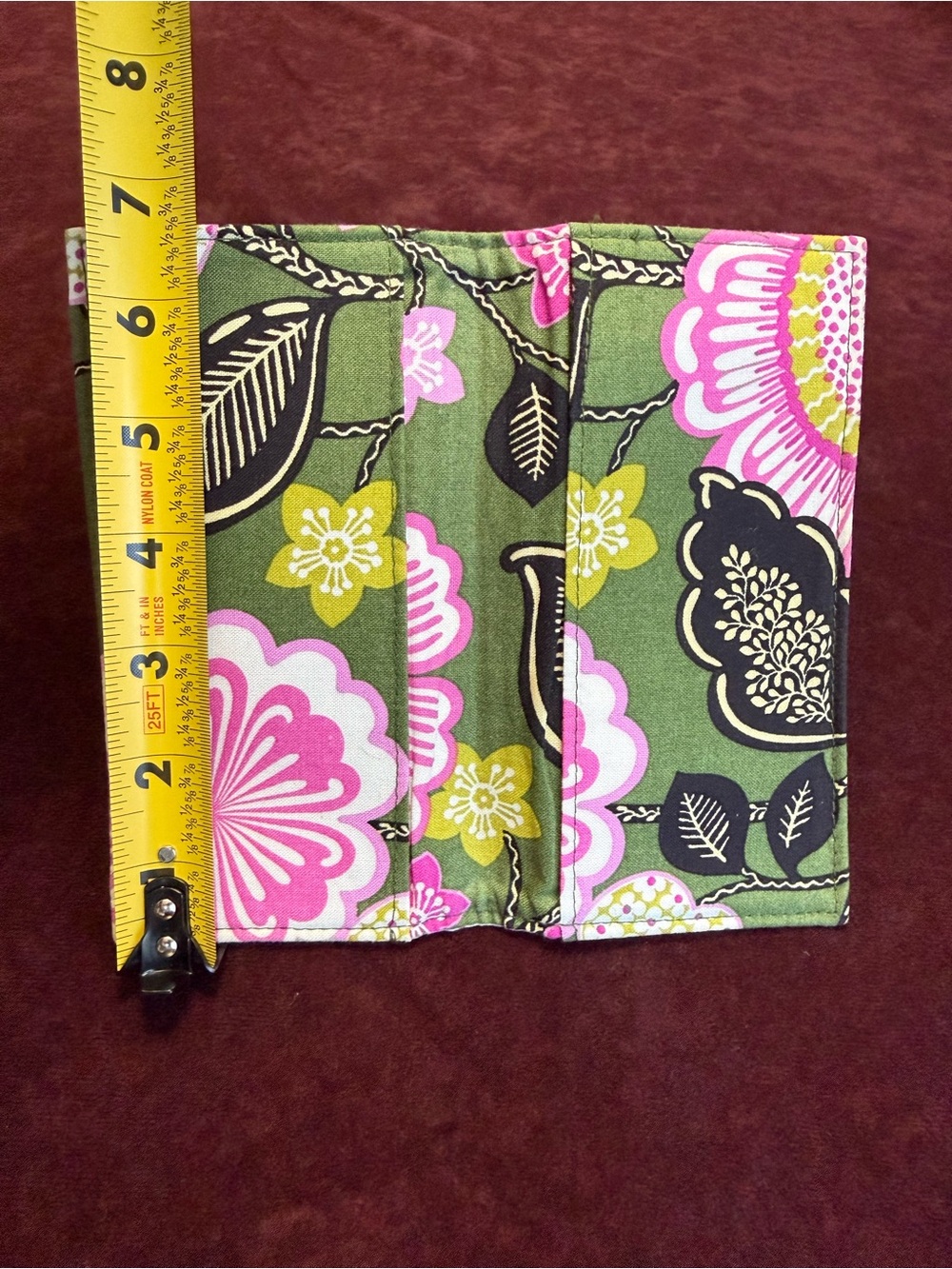 Vera Bradley Checkbook Cover in Olivia Pink - Picture 6 of 9
